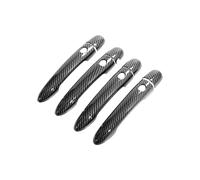 SOHINI Door Handle Protective Per Primera P12 2002-2008 Copriganascia Senza Foro 4-Funzioni Intelligenti Decorativo Antigraffio Accessori(Modello in fibra di carbonio)