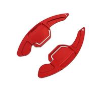Sohini Estensione Volante 1 Paio per Seat Alhambra Ateca Leon MK3 5F FR Leva del Cambio in Lega di Alluminio, Estensione della Leva del Cambio Paddle Shifter(Red)