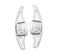 Sohini Estensione Volante 2 Pezzi per Accessori Golf 8 MK8 R GTI R Line 2020 2021 2022, Estensione del Cambio al Volante in Alluminio per Auto Paddle Shifter(Silver)