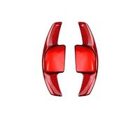 Sohini Estensione Volante Accessori per Leve Cambio in Fibra di Carbonio per Benz A C E S W177 W206 W213 W222 A180 C200 E260 E300 S400 Paddle Shifter(Red)