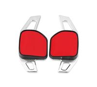 Sohini Estensione Volante Adesivi per Estensione del Cambio al Volante per Seat Alhambra Ateca Leon 5F FR Tarraco Ibiza 6P Cupra ST, Accessori Auto Paddle Shifter(Silver)