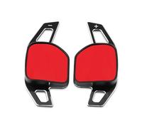 Sohini Estensione Volante Adesivi per Estensione del Cambio al Volante per Seat Alhambra Ateca Leon 5F FR Tarraco Ibiza 6P Cupra ST, Accessori Auto Paddle Shifter(Black)