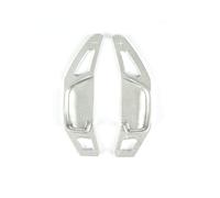 Sohini Estensione Volante Adesivo per Volante Auto, Accessorio per RAV4 Camry Corolla Crown Mark X Zelas Hybrid 2013 2014 2015 2016 2017 Paddle Shifter(Silver)
