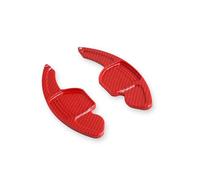 Sohini Estensione Volante Estensione del Cambio al Volante per A3 A4 A4L A5 A6 A7 A8 Q3 Q5 Q7 TT S3 R8 MK2 S5 Paddle Shifter(Carbon Red)
