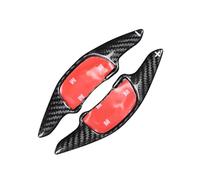 Sohini Estensione Volante per CX-30 2020-2022 per Mazda3 2019-2023 Paddle Cambio Automatico al Volante Parti per Interni Auto in Fibra di Carbonio Paddle Shifter(Black)