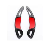 SOHINI Estensione Volante per Golf 7 R Line 7.5 GTI Sagitar Polo MK7 GTD GTE 2 Pezzi Paddle Shifter Volante Sportivo per Auto Paddle Shifter(Carbon)