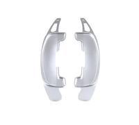 Sohini Estensione Volante per Land per Rover Jaguar per Range per Rover Evoque Sport Discovery XE XF F-Pace 2021-2024 Palette del Cambio al Volante Estese Paddle Shifter(Silver)
