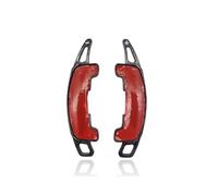 Sohini Estensione Volante per Land per Rover per Range per Rover Evoque Discovery 5 per Jaguar XE XF E-Pace 2021-2024 2 Pezzi Estensione del Cambio al Volante Dell'auto Paddle Shifter(Black)