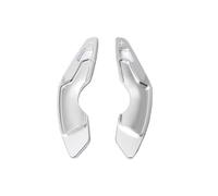 Sohini Estensione Volante per Lexus RC IS NX NX200 NX300 NX200t NX300h IS300 FC300 RC350 RC200t Estensione del Cambio al Volante in Alluminio per Auto, 2 Pezzi Paddle Shifter(Silver)