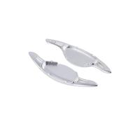 Sohini Estensione Volante per Outlander 2022-2023 Outlander PHEV 2023-2024 Continental Paddle Shift Estensione del Cambio al Volante Dell'auto Paddle Shifter(Silver)