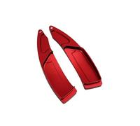 Sohini Estensione Volante per Peugeot 208 2008 308 3008 508 5008 SW GT, Adesivi per Volante, Leva del Cambio, Estensione Cambio, Auto Paddle Shifter(Red)
