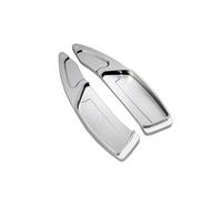 Sohini Estensione Volante per Peugeot 208 2008 308 3008 508 5008 SW GT, Adesivi per Volante, Leva del Cambio, Estensione Cambio, Auto Paddle Shifter(Silver)