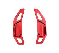 Sohini Estensione Volante per RAV4 Camry Mark X Corolla Zelas Paddle Cambio Automatico in Alluminio per Volante Auto Paddle Shifter(Red)