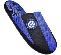 Soho Milano Pantofole Bambino e Ragazzo taglia da 33 a 38 Inter - pantofole casa - Idea regalo Inter per tifosi intesristi in cotone e suola imbottita (numeric_33_point_5)