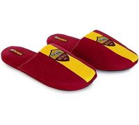 Soho Milano Pantofole Uomo e Ragazzo taglia da 40 a 45 Roma - pantofole casa - Idea regalo per tifosi romanisti in cotone e suola imbottita… (numeric_45)