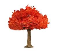 Sohodoo Acero Rosso Artificiale Extra-Large, chioma Ampia e criptata for Uno Straordinario Impatto visivo(7ft)