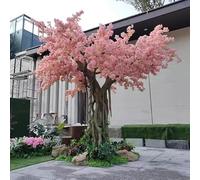 Sohodoo Albero di ciliegio Artificiale con Base, Albero di ciliegio Artificiale Rosa for Giardino, Festa, Matrimonio, Ufficio, Arredamento for la casa, Interno ed Esterno(3mx2.5m)