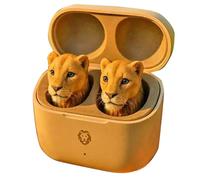 Sohodoo Auricolari Bluetooth a forma di animale carino, cuffie intrauricolari wireless con bassi profondi, riduzione del rumore, regalo for amici, famiglia(L(3PCS))
