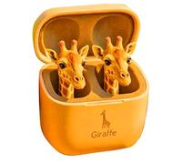 Sohodoo Auricolari Bluetooth a forma di animale carino, cuffie intrauricolari wireless con bassi profondi, riduzione del rumore, regalo for amici, famiglia(F(3PCS))