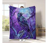 Sohodoo Coperta da tiro con dinosauro sorridente carino, coperta con dinosauro 3D, accogliente coperta in flanella con stampa digitale HD con dinosauri in pile, for gli amanti(C,150x130CM)