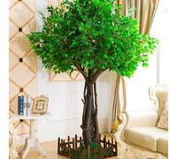 Sohodoo Finto Albero di Banyan dall'aspetto Naturale - Pianta di ficus Artificiale for spazi Interni ed Esterni for Patio, Soggiorno(3mx2.5m)