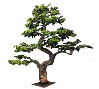 Sohodoo Grande Pino Artificiale Luohansong for l'architettura del Paesaggio, for la Decorazione di Hotel, ristoranti, portici e Cortili(1mx0.9m)