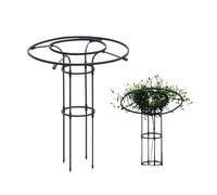 Sohodoo Traliccio Verticale dell'ombrello, scaffale rampicante del Supporto della Gabbia Verticale Inossidabile del Supporto del Fiore del Traliccio di Glicine del Traliccio del Giardino(90cm)