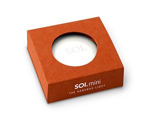 SOI.mini A004718, luce automatica per borsa, formato mini, adatto a tutte le grandezze, arancione