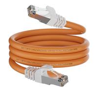 Soibke Cat 7 Cavo Ethernet 3 Metri, Alta Velocità RJ45 S/FTP PiMF 10Gbps LAN Schermato, Internet per Router Modem