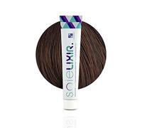 Soielixir Tinta Permanente per Capelli in crema SENZA Resorcina, Parafenilendiammina e Ammoniaca 93 Colori - 100 ml - (Solo Tubo Colore - 6/35 Biondo Scuro Dorato Mogano)