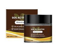 Soil Activator Fertilizer - 60g Plant Growth Booster | Natural Soil Enhancer - Quick Start Garden Nutrient Powder for Flowers Vegetables Fruits Houseplants Garden Soils Improvement