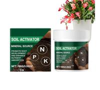 Soil Activator, Health Soil Booster, Mineral-Rich Fertilizer Supplement, Nutrient Boost Formula for Vegetable, Flower, Lawn, Garden, Houseplant, Growth Use, 2.17x2.56 Inches