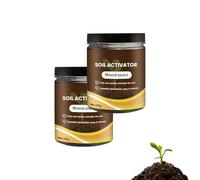 Soil Activator, Water-Soluble Soil Improvement Loosening Agent - Boost Root Development & Plant Growth for Vegetables, Flowers, Lawns, Gardens, All Plants (2PCS 120g)