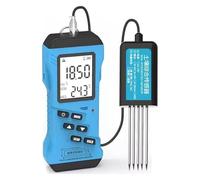 Soil Analysis Kit 7 in 1 Rapid Soil Tester Nitrogen Meter fosforo potassio NPK pH umidità nutrienti conduttività Tester EC Meter for Garden, Farm, Pra Care