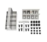 Soil Block Maker Manuale, 8 Cell Soil Blocker in Ferro Zincato, Blocchi di Terra 5cm per Germinazione Semi - Manico Ergonomico Antiscivolo, Riduce Sprechi, Ideale per Semina e