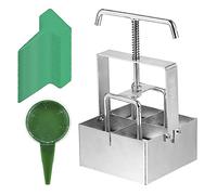Soil Blocker Handheld Soil Block Maker 2 pollici Soil Blocking with Dibbles Dibbers for Garden Coltiva piantine e coltiva la terra