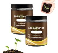 Soil Pro Activator, emendamento professionale del suolo per piante, rivitalizzante del suolo per terreno compattato, aumenta la salute delle radici e l'efficienza dei fertilizzanti (2 pcs)
