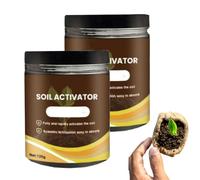 Soil Pro Activator, fertilizzante professionale per farina ossea, tesoro attivato dal suolo, attivatore organico del suolo e fertilizzante per piante, prati e giardini (2 PCS)