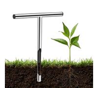 Soil Sampler Probe, T-Shape Handle Stainless Steel Sampling Tool, Garden And Lawn Maintenance, Plant Care For Houseplants, Farm, And Easy To Use