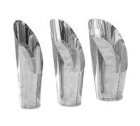 Soil Scoop for Indoor Plants - 3 x Bonsai Soil Scoop Stainless Steel Shovel | Multi-Functional Hand Tools, Heavy Duty Scoopers for Trapianto, Coltivazione, Repotting and Others