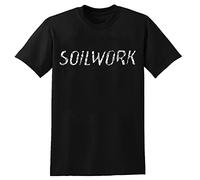 Soilwork Death Metal Graphic T-Shirt Printing Short Sleeve Unisex Men Tee Shirt Black S Unisex 100% Cotton Short-Sleeve T-Shirts Black XXL