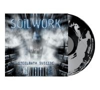 Soilwork 'Steelbath Suicide' LP Vinile effetto marmo nero e argento - Nuovo