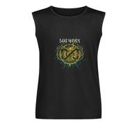 Soilwork The Living Infinite Sleeveless T-Shirt Man's Fashion Black Vest Tops Unisex Tank Tees L