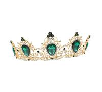 SOIMISS 1 Pz D'epoca Copricapo Della Ragazza Diademi Nozze Copricapo Della Della Ragazza Nuziale Accessori Per Per Ragazze Annata Accessorio Per Lega Verde
