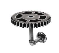 SOIMISS 1 Pz Scaffali delle pareti retrò portalibri mensola industrial portasciugamani barre Portaoggetti rack piattaforma cremagliera montare mensola da esterno decorazioni steampunk MDF