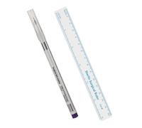 SOIMISS 1 Set Penna Semplicità Del Sopracciglio Utensile Multifunzione Righello Per Misurare Le Sopracciglia Penna Per Mappatura Del Sopracciglio Mappatura Penna Per Sopracciglia Plastica
