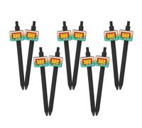 SOIMISS 10 Penne a Sfera Retrattili a Forma di Pallone da Calcio Mini Penne da Calcio per Scuola e Ufficio Bomboniere per Feste di Compleanno Inchiostro Fluido Design Compatto per