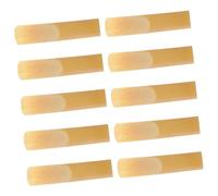 SOIMISS 10 pezzi Ance per Sassofono Eb Durezza Punta Sottile Resistente e Durevole Ricambio Professionale per Sax Contralto Sostitutivo Portatile