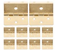 SOIMISS 10 Pezzi Cerniere Vintage in Metallo Antiruggine a Tre Ante per Mobili e Scatole di Legno Cerniere Antiche Robuste per Porte e Armadi Ferramenta per Arredamento Vintage