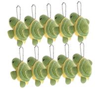 SOIMISS 10 Pezzi Ciondolo Di Peluche Cose Ripieni Portachiavi Borsa Peluche Compleanno Keychain Cartone Animato Chiave Memoriale Minuscolo Favore Piccolo Ciondoli Di Peluche